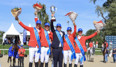 La Suisse remporte la Longines EEF Series en saut d’obstacles