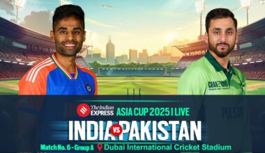 India vs Pakistan Asia Cup 2025 Live Cricket Score: Follow live action and updates from Dubay today.