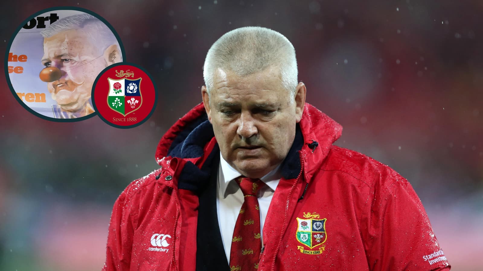 Warren Gatland describes one New Zealand outlet as ‘trash’