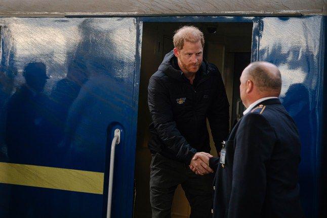 Prince Harry Makes Surprise Visit To Ukraine To Support War Veterans -