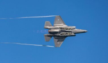 UK won’t suspend F-35 parts to Israel, despite reproach against Gaza campaign