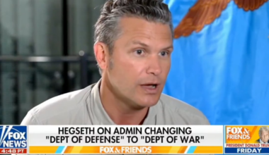 Pete Hegseth Says the Renamed ‘Department of War’ Stands for ‘Peace’