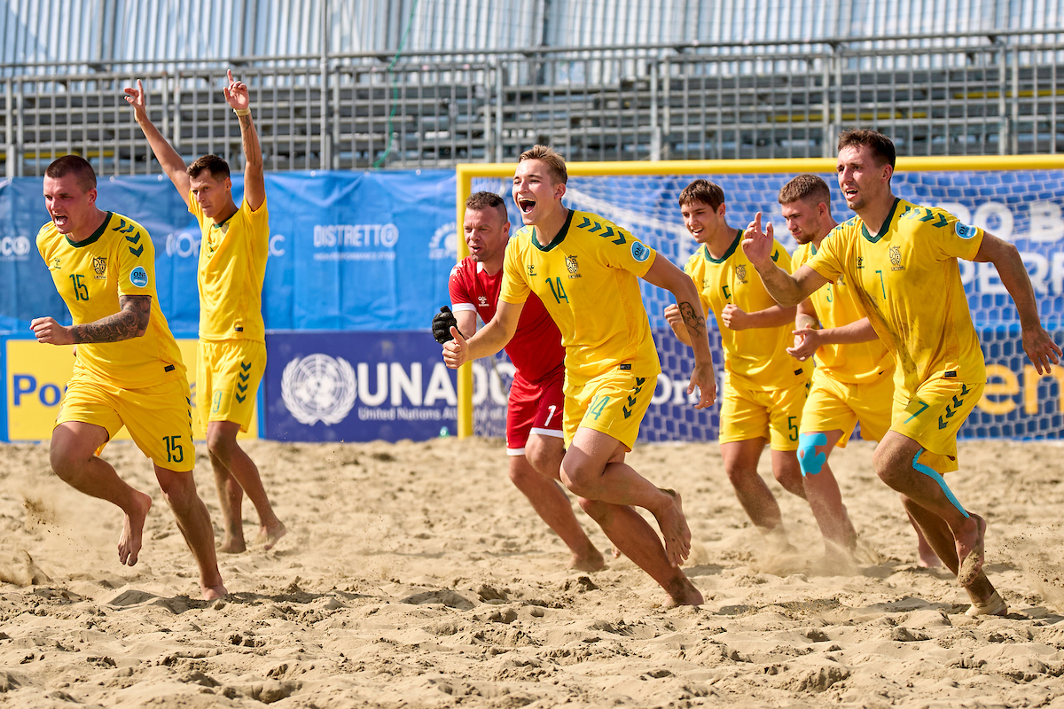 Lithuania and Romania Earn Promotion to Division A – Beach Soccer Worldwide