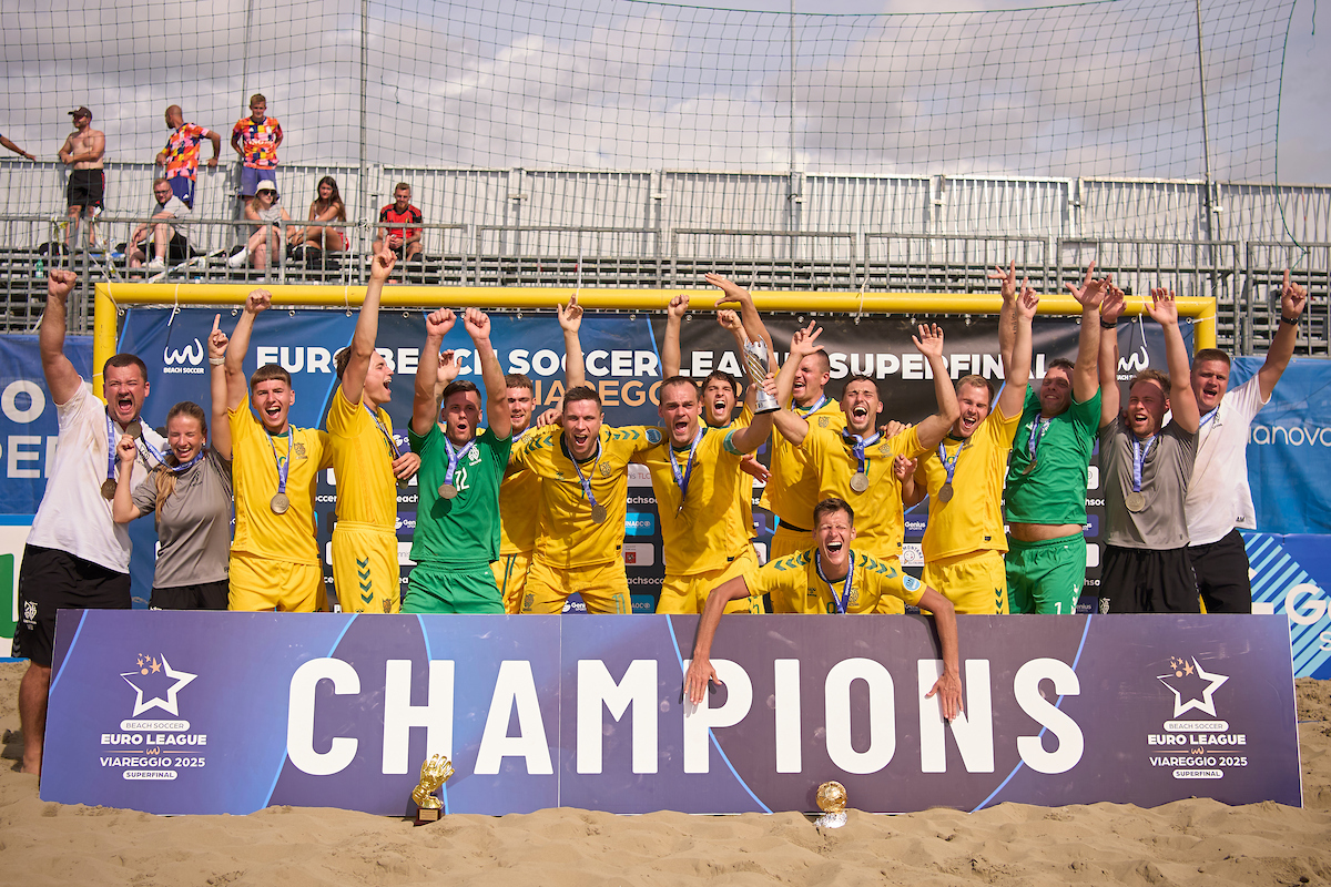 Lithuania win the Euro Beach Soccer League 2025 – Division B – Beach Soccer Worldwide