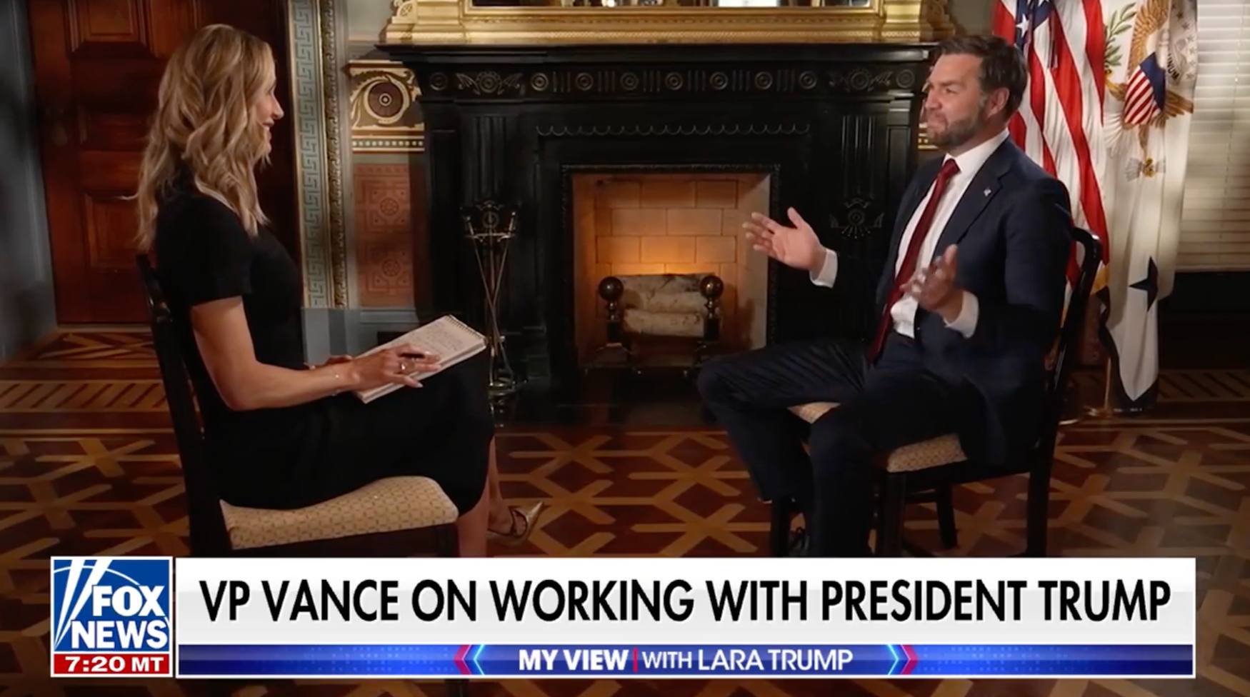Vice President JD Vance hasn’t ruled out the possibility of a presidential run in 2028, but says he wants to focus on his current role for now.