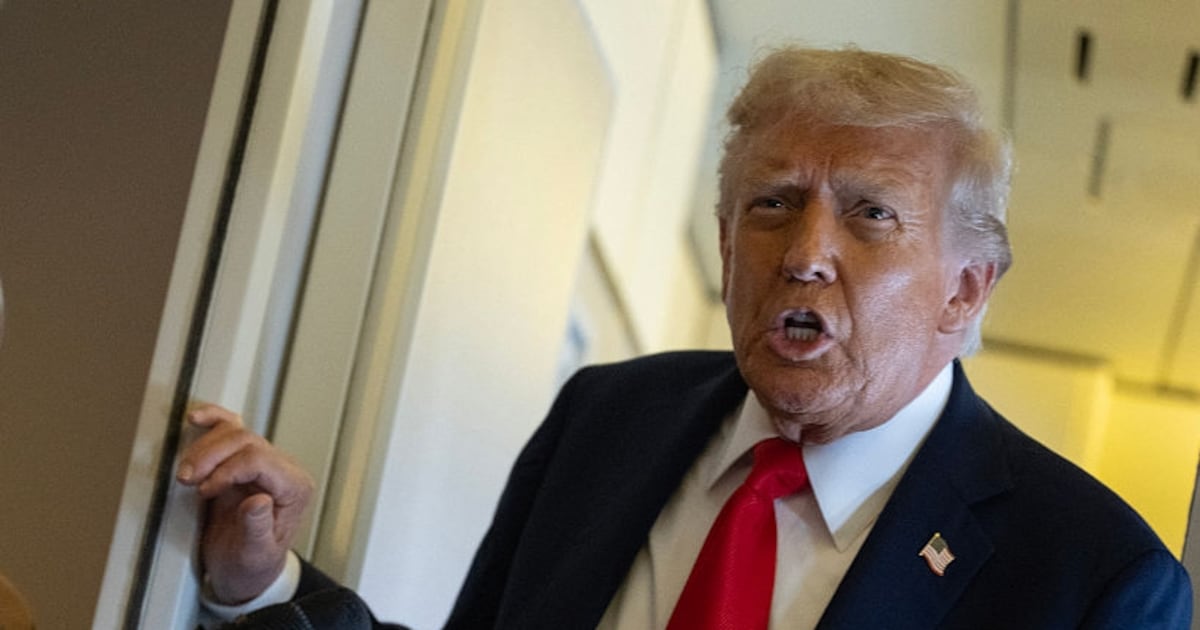 Trump’s Frantic Response to Jeffrey Epstein Birthday Book Bombshell Revealed