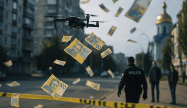 Airdrop for Betrayal: Fake leaflets disguised as 100-hryvnia banknotes urge Ukrainians to share army co-ordinates