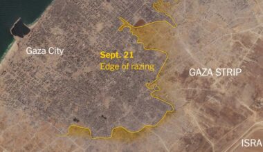 Israel Is Flattening Areas of Gaza City