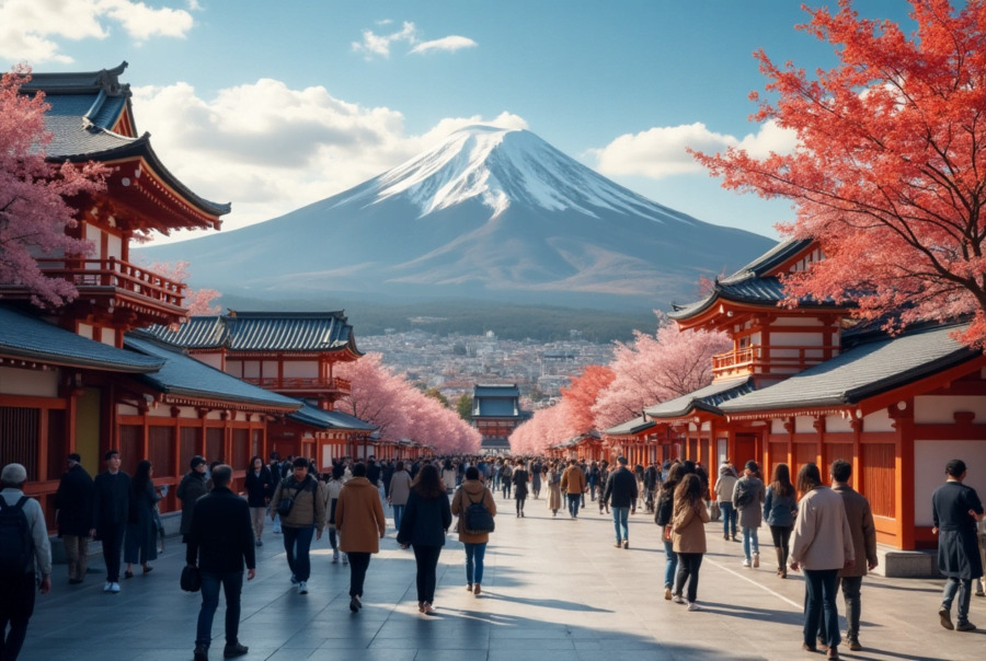 Japan Reaches Twenty-Five Million Foreign Tourists Faster Than Ever, Demonstrating Remarkable Growth And Setting A New Record For International Travel