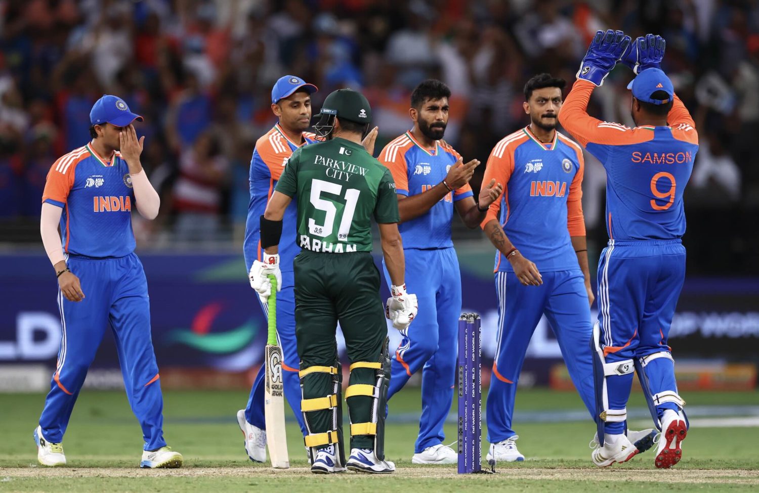 India, Pakistan meet again after handshake row
