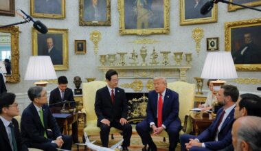 South Korea cannot pay $350 billion to US for tariff deal as Trump suggests, top aide says