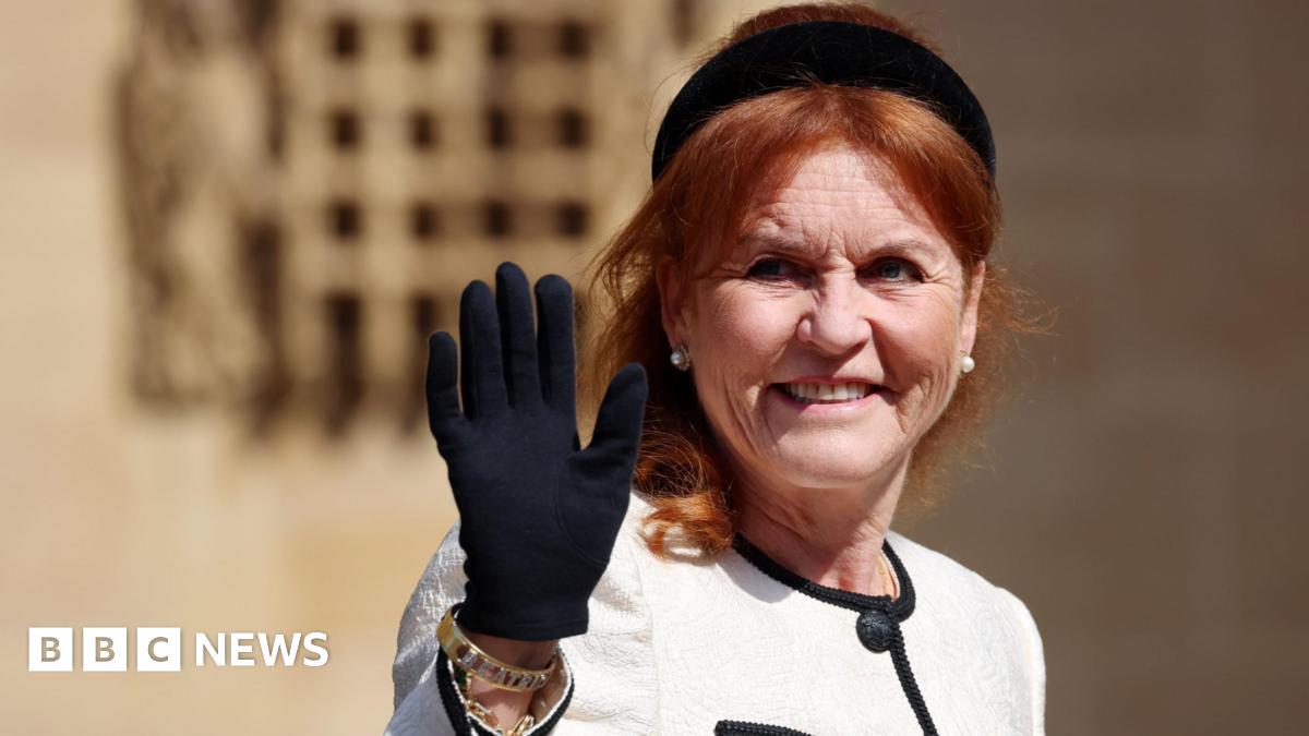 Sarah Ferguson dropped from charity over Epstein email
