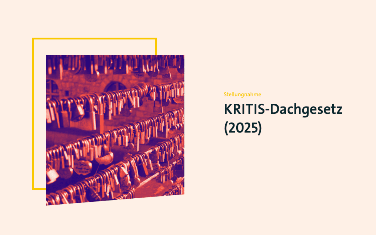 KRITIS-Dachgesetz soll ausstehende EU-Richtlinie jetzt umsetzen