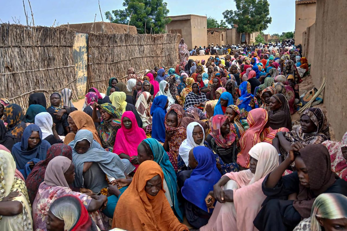 Dozens killed by drone strike on mosque in besieged Sudanese city