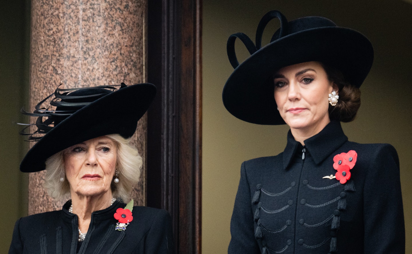 Queen Camilla and Catherine, Princess of Wales