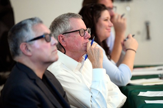 Terrence O’Brien and fellow members of the California Board of...