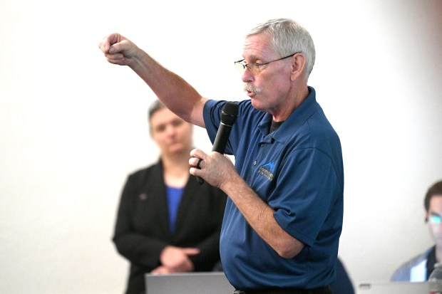 Rich Snyder, retired Fire Marshal and Captain from the City...
