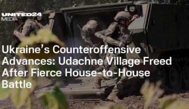 Ukraine’s Counteroffensive Advances: Udachne Village Freed After Fierce House-to-House Battle