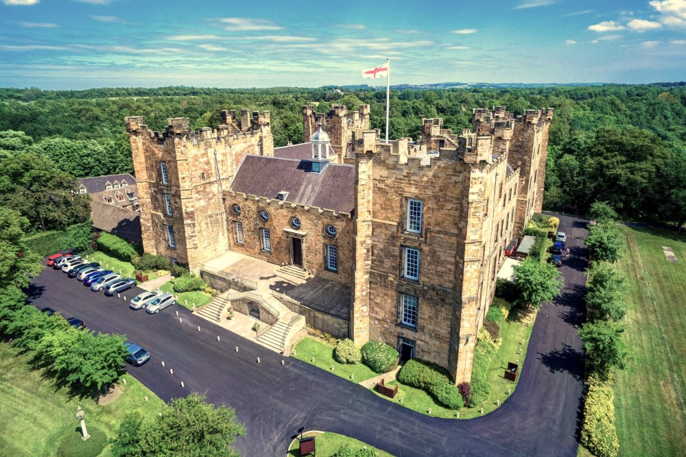 lumley castle in county durham great britain