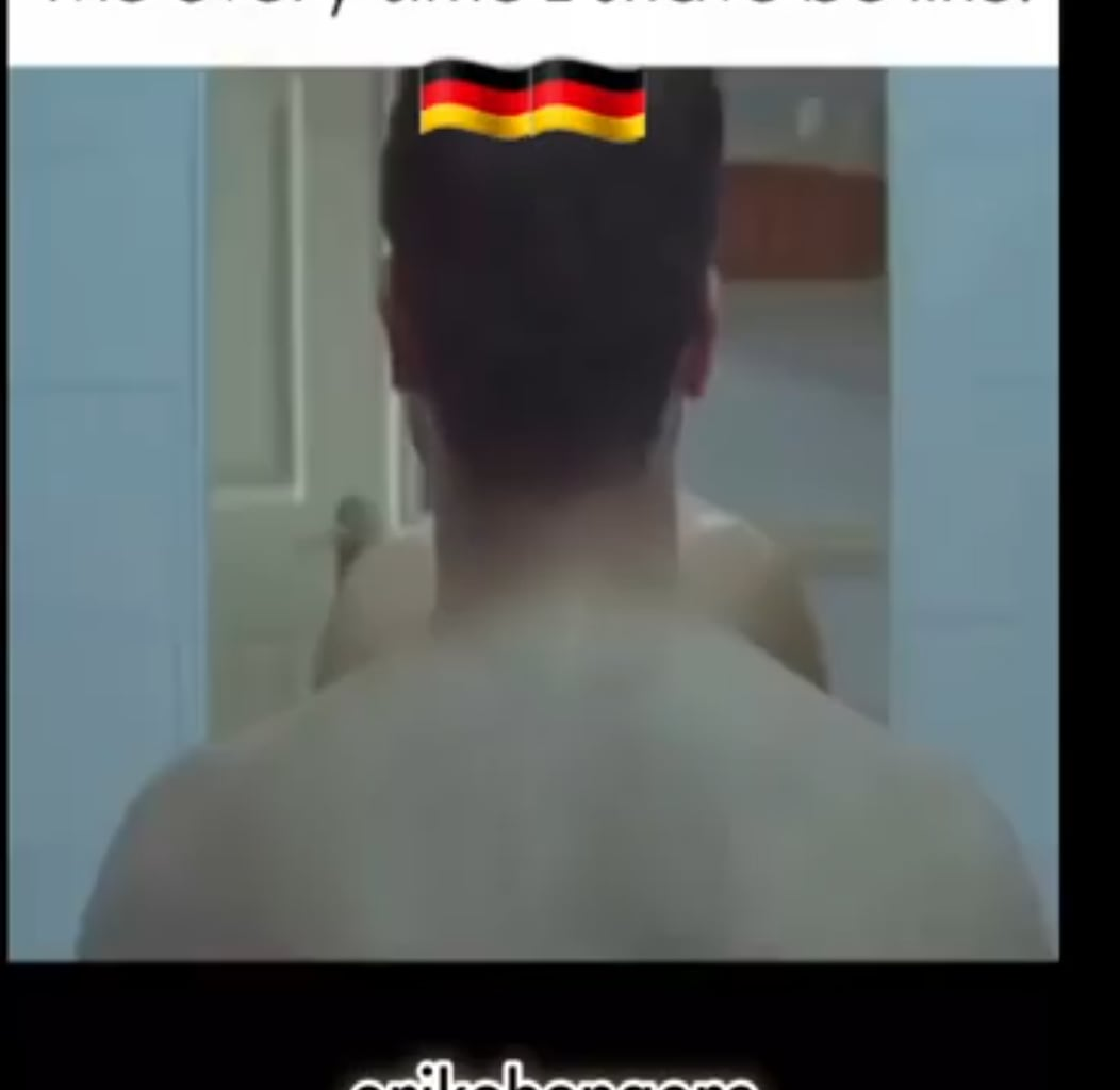 When Hans shaves his beard