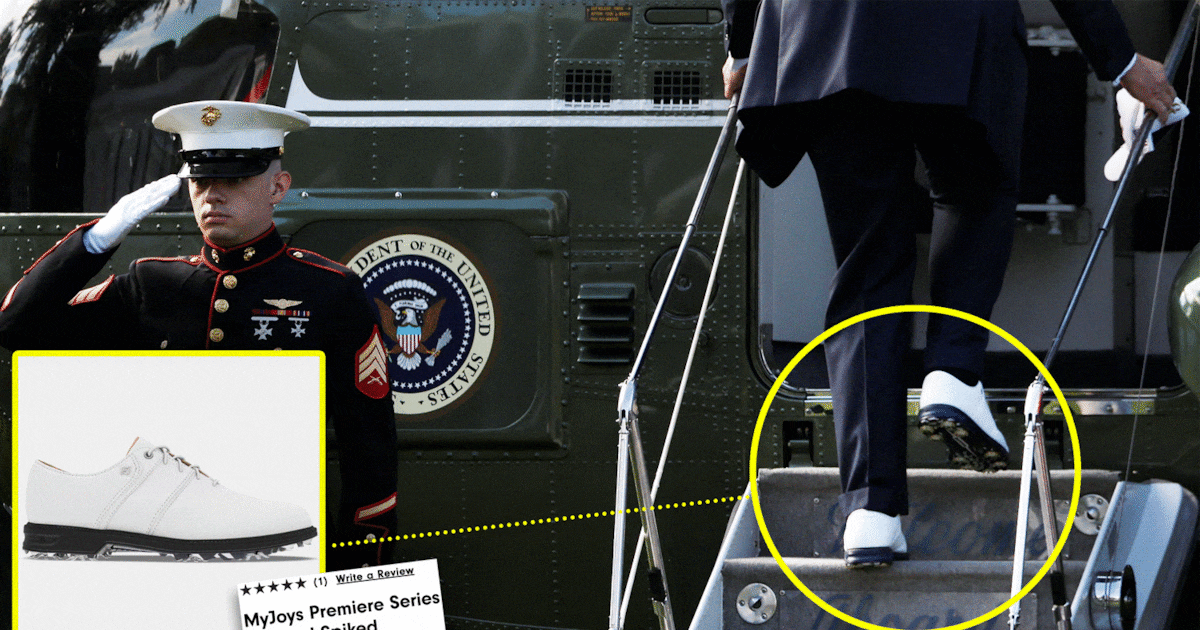 Trump, 79, Leaves White House In ‘All Day Comfort’ Shoes