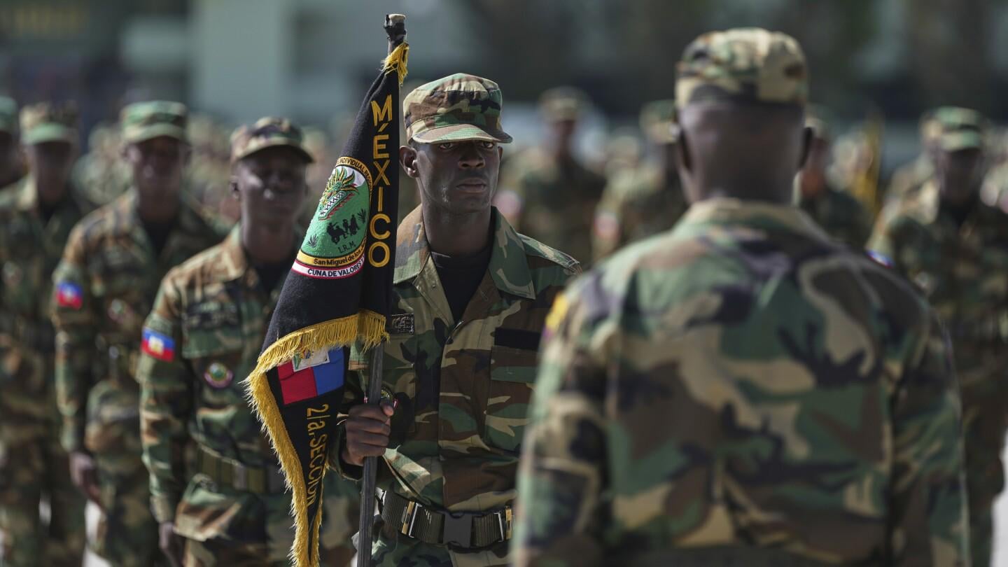 Mexican army trains 143 Haitian soldiers as the Caribbean nation ramps up fight against gangs