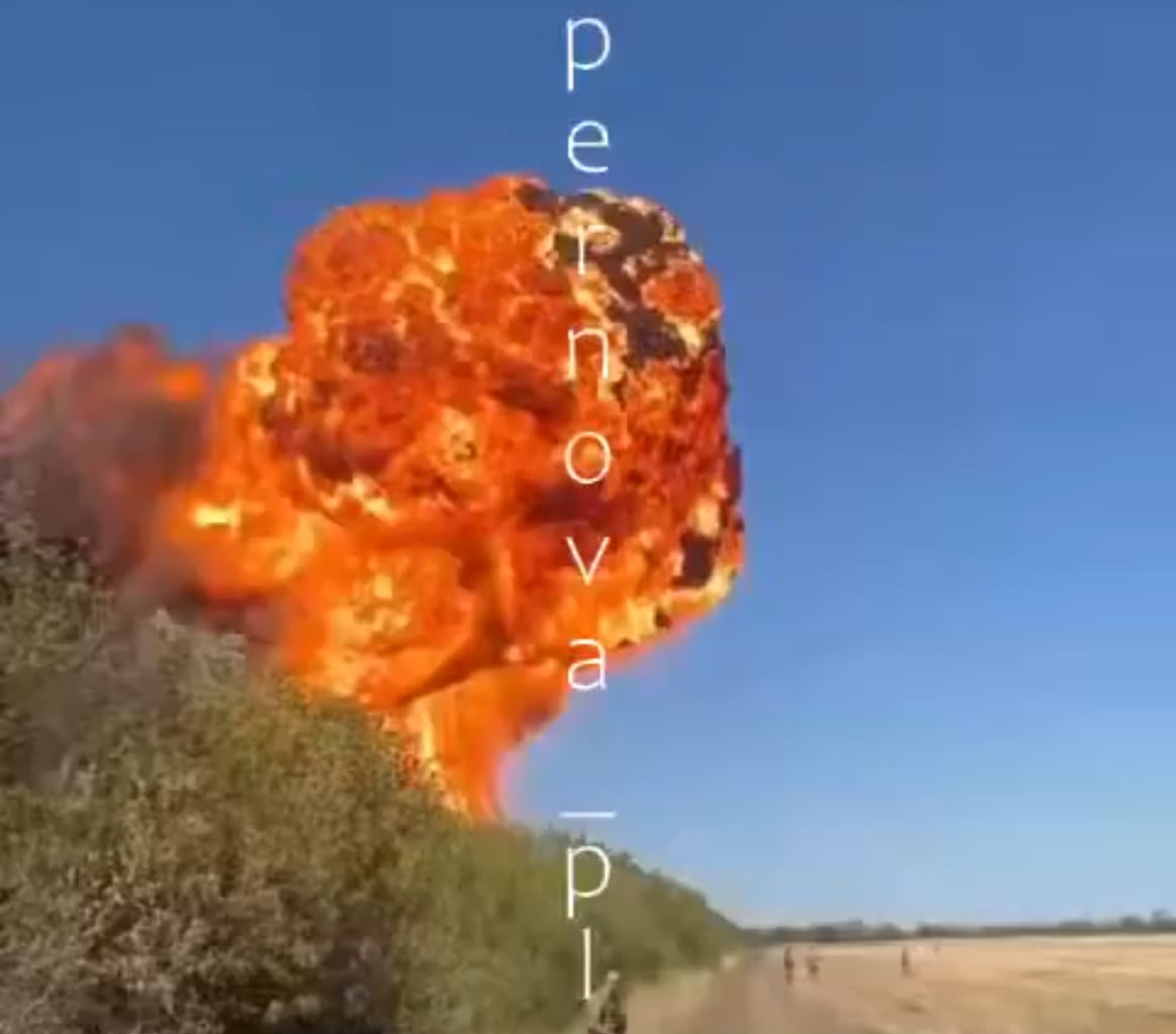 Ukrainian attack on Kadyrovtsi position. 21.09.2025