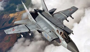 Russian MiG-31 Fighters over Estonia