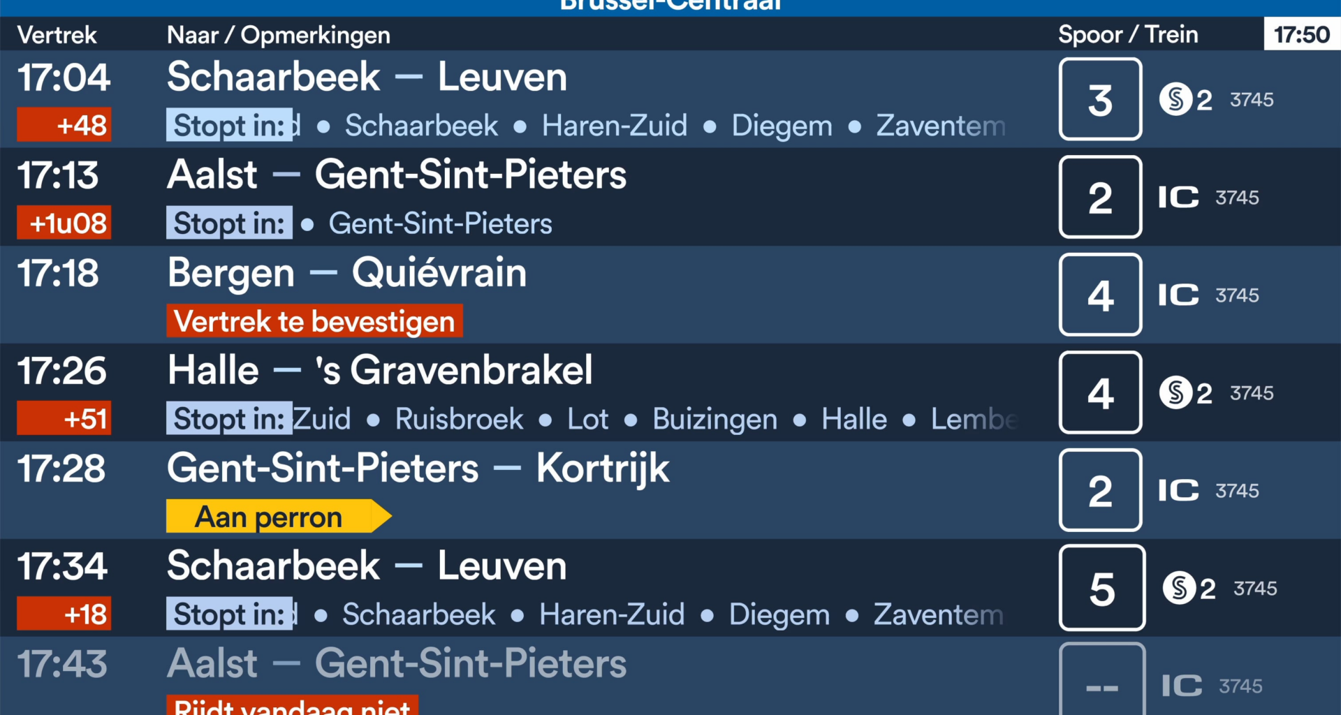 An attempt at an improved NMBS screen