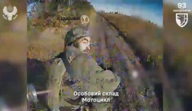 Ukrainian Black Raven Company of the 93rd Mechanized Brigade took out Russian soldiers, vehicles and enemy equipment in the Kostyantynivka direction, Donetsk Oblast. Published 27.09.2025