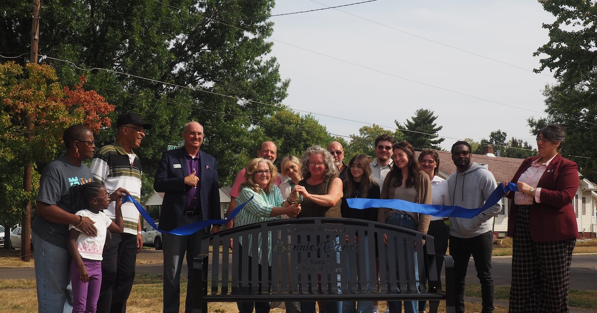 Memorial bench for JD Vance’s ‘mamaw’ dedicated in Miami Park in Middletown, Ohio