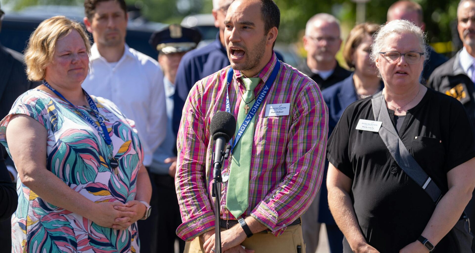 Annunciation principal's letter to JD and Usha Vance describes shooting