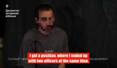 A russian soldier refused to die in a meat assault, killed two of his commander-officers, destroyed their position, surrendered to Ukrainian forces, and expressed a desire to fight for Ukraine. Footage from Ukrainian Air Assault Forces. 10.09.2025