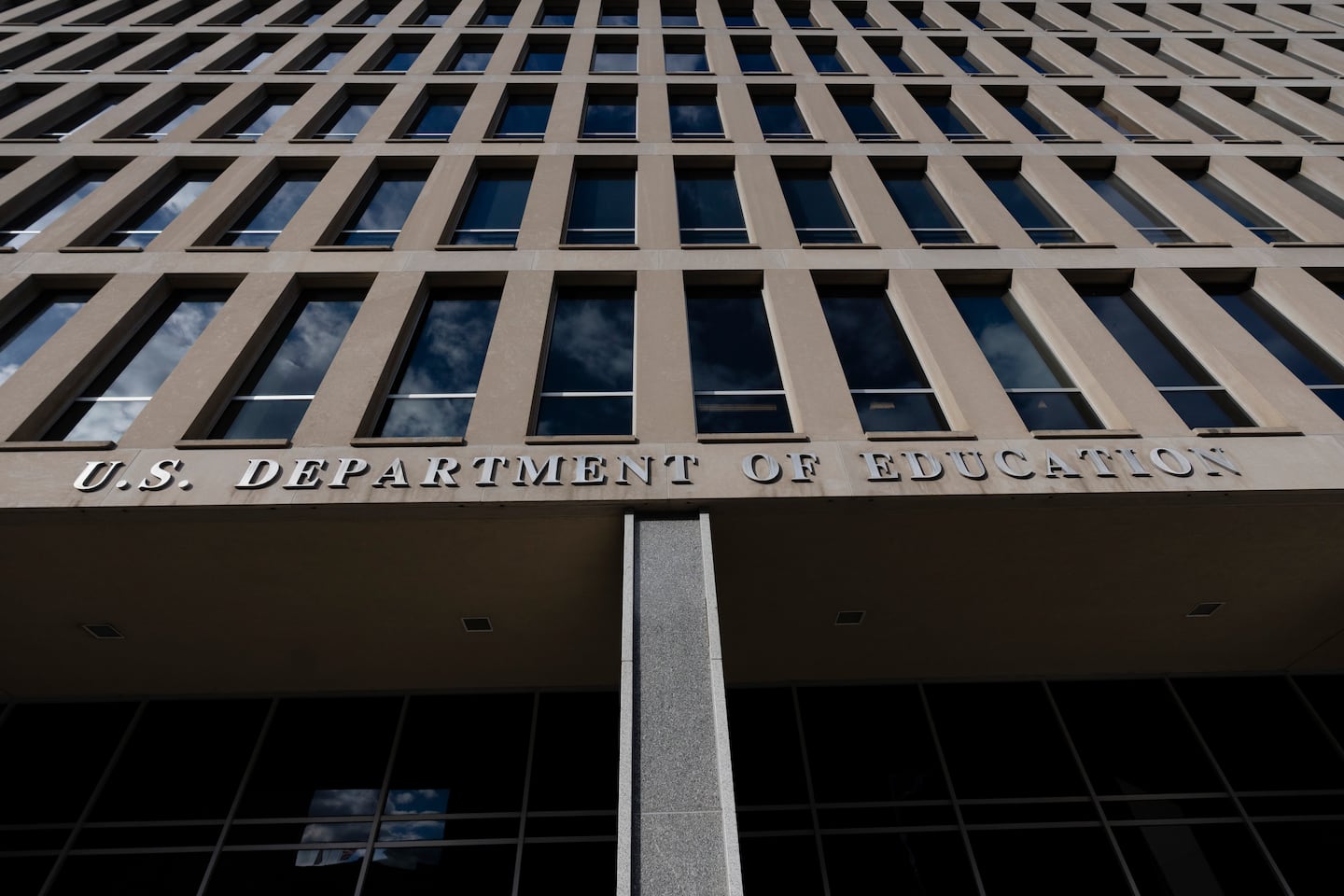 The Department of Education building in Washington, Feb. 20, 2025.