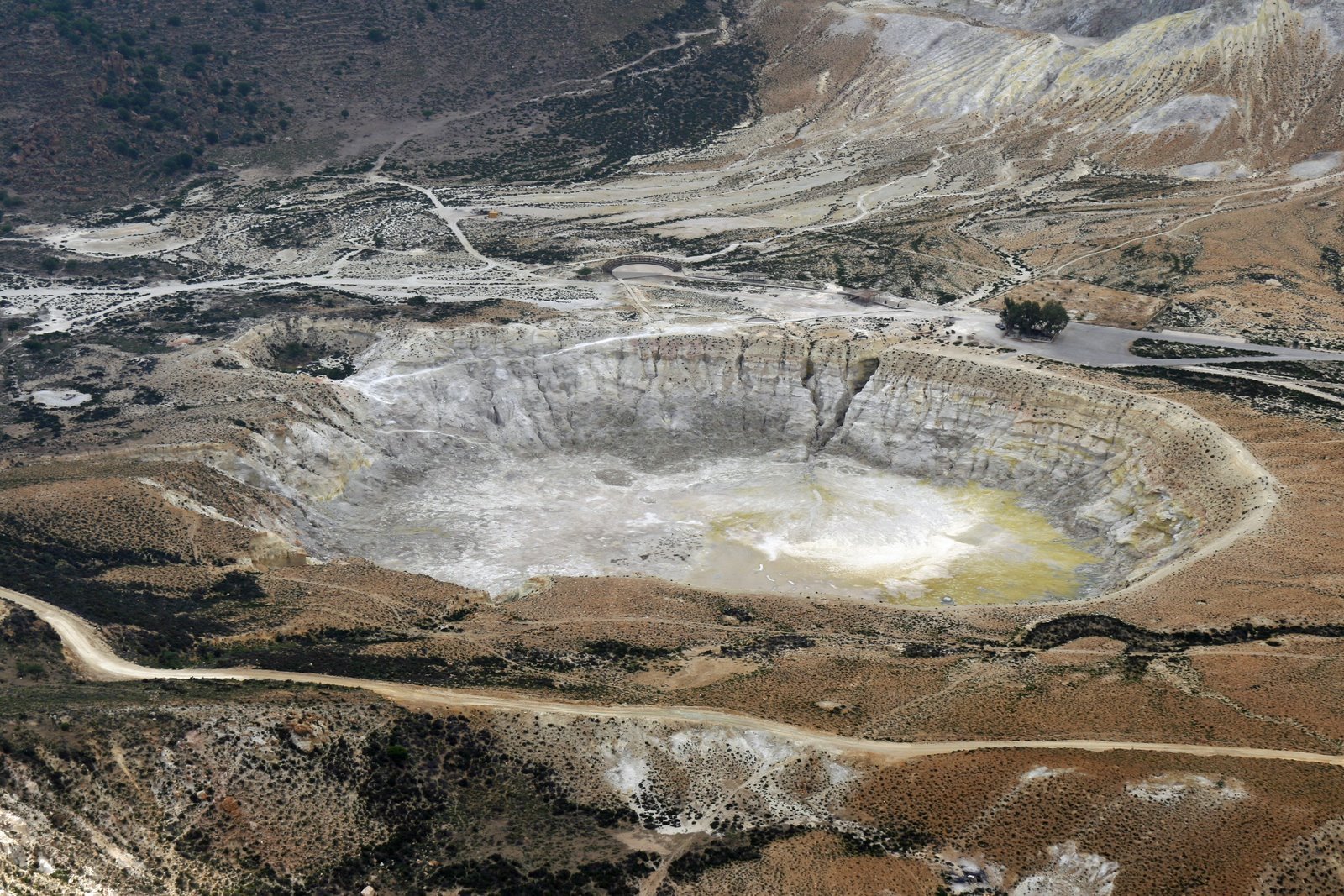 Stefanos crater of Nisyros