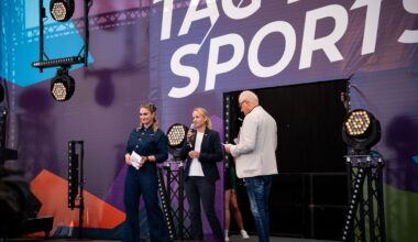 StS Schmidt eröffnete Tag des Sports BILD