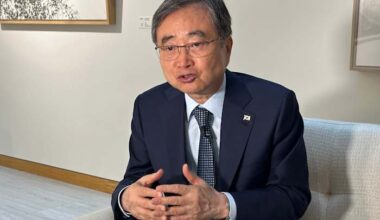 South Korea's top diplomat says his nation has asked Trump to be a 'peacemaker' with North Korea