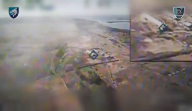 More footage from Ukraine's 40th Coastal Defense Brigade using AI/autonomous FPV drones to target Russians