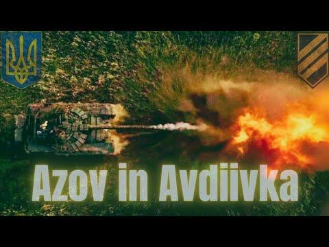 Azov Brigade Frontline Combat in Avdiivka Translated. Archival Footage