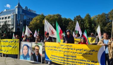 Freedom-Loving Iranians in Oslo Organized a Rally in Support of Iranian Political Prisoners and Against Executions in Iran