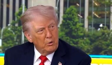 Trump admits he ‘couldn’t care less’ about fixing caustic US political divide