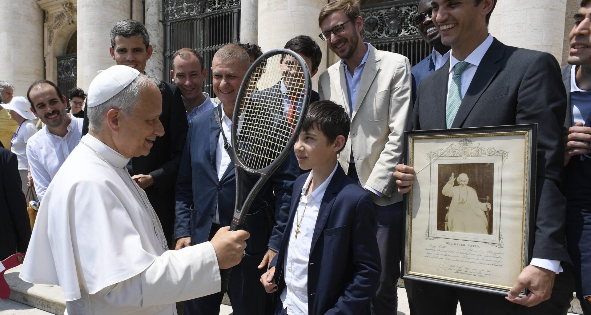 Pope Leo is a tennis guy. That checks out.
