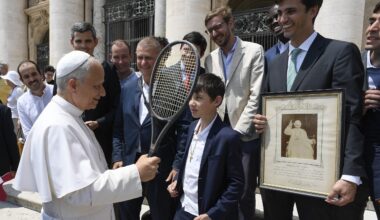 Pope Leo is a tennis guy. That checks out.