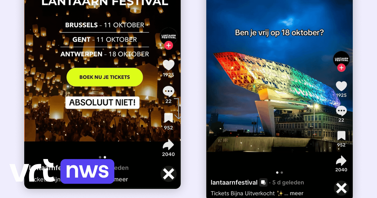 Tickets verkocht, maar dan site offline en geen contact: ‘Lantaarnfestival’ is vermoedelijke oplichting | VRT NWS: nieuws