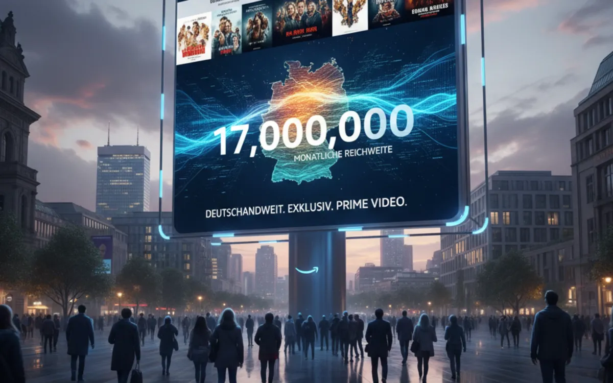 Amazon unveils 17 million monthly Prime Video ad reach in first German upfront