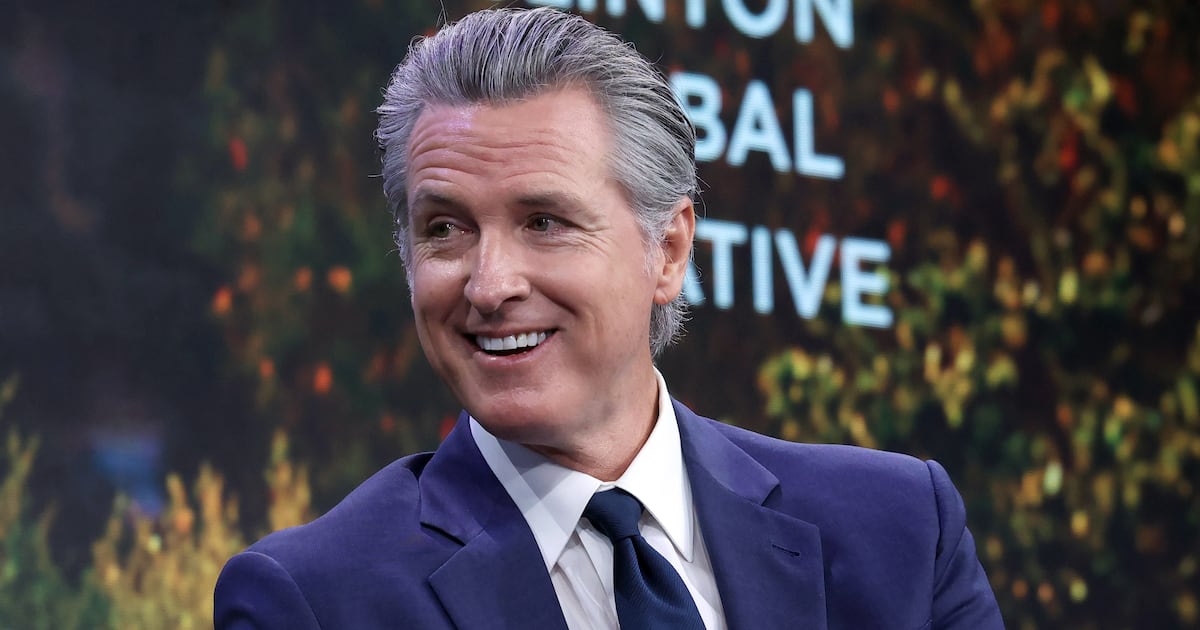 Gavin Newsom Can’t Stop Trolling Donald Trump’s Escalator Meltdown