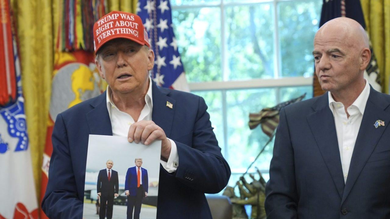 Trump says Putin may attend North America’s FIFA World Cup