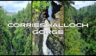 Exploring one of the Scottish Highlands' NC500 attractions - Corrieshalloch Gorge and the Falls of Measach