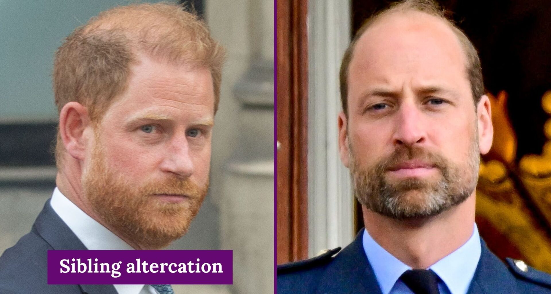 Prince Harry says he was left with 'scrapes and bruises' after 'fight' with brother William