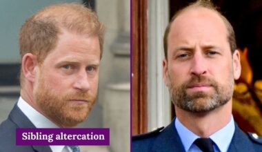 Prince Harry says he was left with 'scrapes and bruises' after 'fight' with brother William